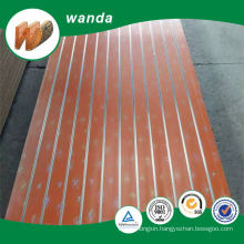 slat wall aluminum insert MDF board china low prices